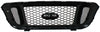 RANGER 04-05 GRILLE, Honeycomb Insert, Textured Black Shell/Painted Silver Insert, 4WD, XL/XLT/Edge/FX4/Tremor Models