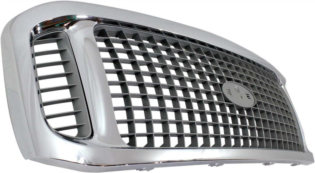 EXCURSION 02-04 GRILLE, Plastic, Chrome Shell/Charcoal Insert