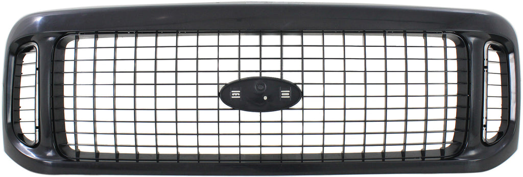 EXCURSION 01-01 GRILLE, Plastic, Painted Black Shell/Painted Dark Gray Insert