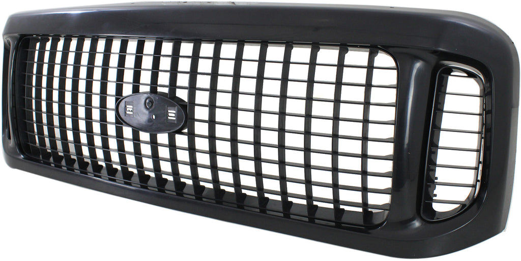 EXCURSION 01-01 GRILLE, Plastic, Painted Black Shell/Painted Dark Gray Insert