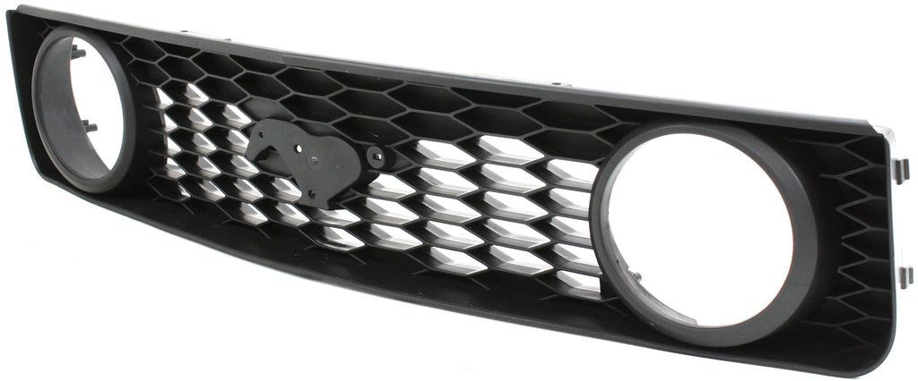 MUSTANG 05-09 GRILLE, Honeycomb Insert, Textured Black Shell and Insert, GT Deluxe/GT Premium Models