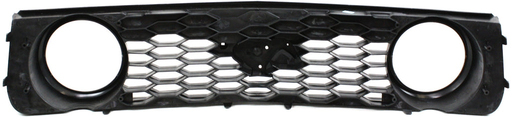 MUSTANG 05-09 GRILLE, Honeycomb Insert, Textured Black Shell and Insert, GT Deluxe/GT Premium Models