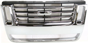 EXPLORER 06-10/EXPLORER SPORT TRAC 07-10 GRILLE, Plastic, Chrome, Eddie Bauer Model