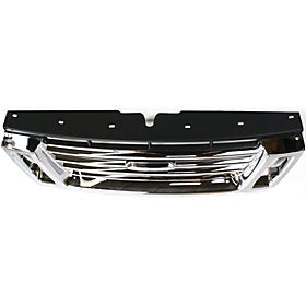 EXPLORER 06-10/EXPLORER SPORT TRAC 07-10 GRILLE, Plastic, Chrome, Eddie Bauer Model