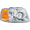 EXPEDITION 03-06 HEAD LAMP RH, Assembly, Halogen, Chrome Interior