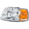 EXPEDITION 03-06 HEAD LAMP LH, Assembly, Halogen, Chrome Interior