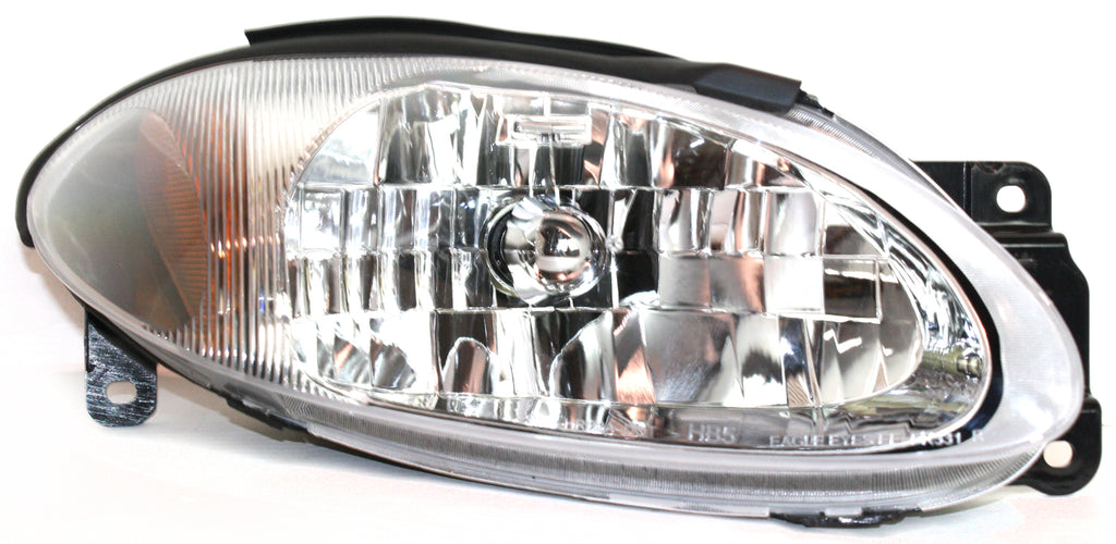 ESCORT 98-03 HEAD LAMP RH, Assembly, Halogen, Coupe