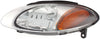 ESCORT 98-03 HEAD LAMP LH, Assembly, Halogen, Coupe