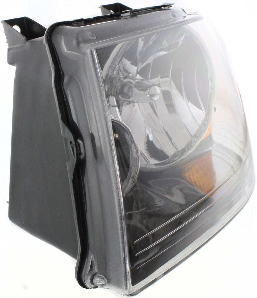 EXPEDITION 03-06 HEAD LAMP LH, Assembly, Halogen, Black Interior