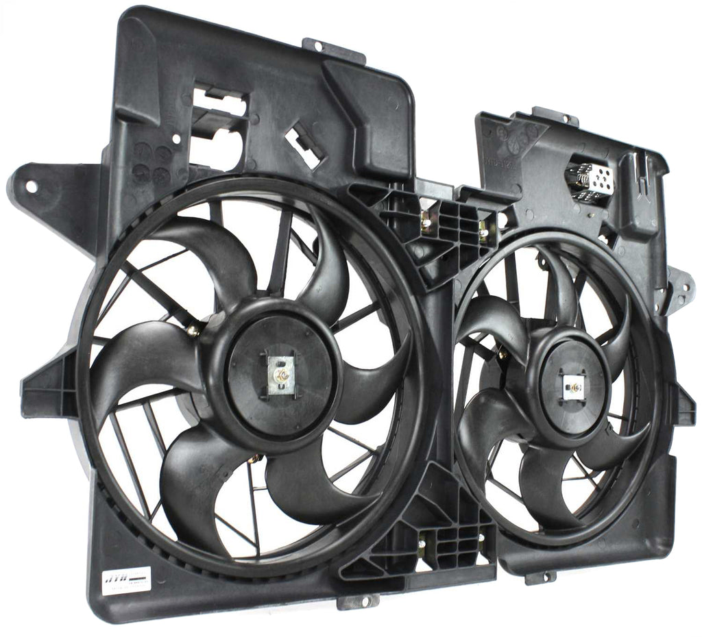 ESCAPE 01-04/TRIBUTE 01-06 RADIATOR FAN SHROUD ASSEMBLY, 3.0L , Includes resistor