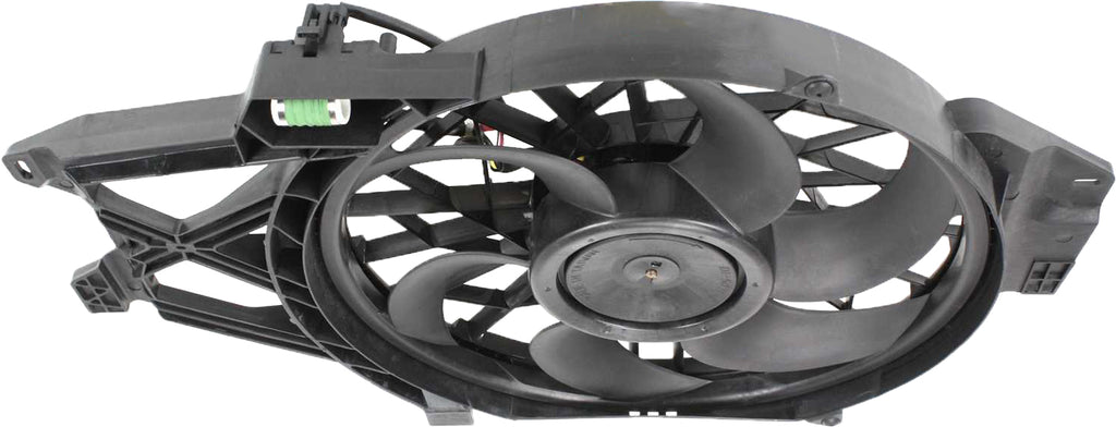 MUSTANG 01-04 RADIATOR FAN ASSEMBLY, V8, 4.6L