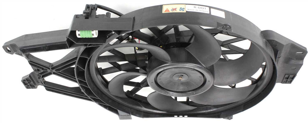 MUSTANG 01-04 RADIATOR FAN ASSEMBLY, V8, 4.6L