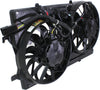 FOCUS 00-02 RADIATOR FAN SHROUD ASSEMBLY, w/ Factory Air, SOHC, 2.0L , Includes resistor