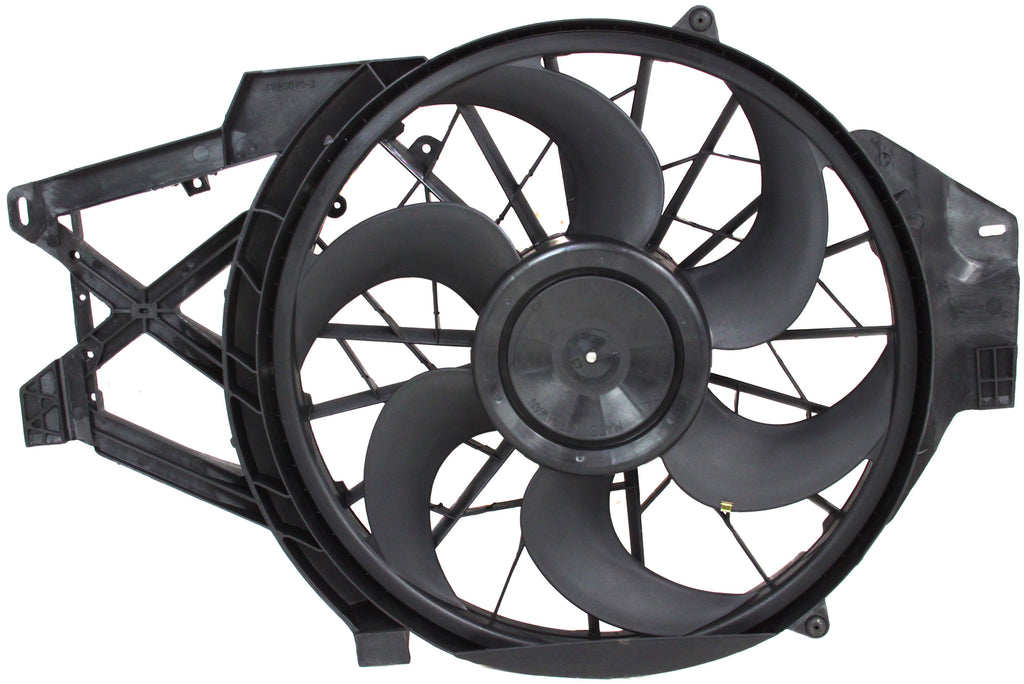 MUSTANG 99-04 RADIATOR FAN ASSEMBLY, Single, 3.8L/(3.9L Eng, 04-04)