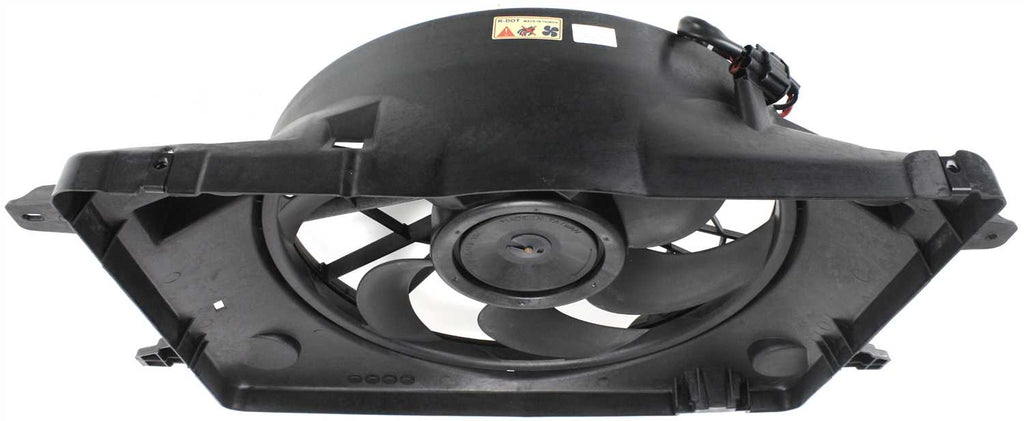 CROWN VICTORIA/GRAND MARQUIS/TOWN CAR 03-05 RADIATOR FAN ASSEMBLY, w/ Control module