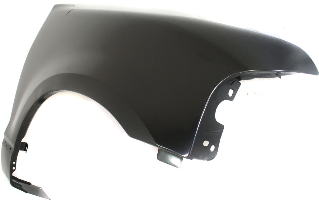 EXPLORER 02-05 FRONT FENDER RH, Primed, (Exc. Sport Model), Steel, w/o Wheel Opening Mldg Holes and Sgl Lgt Hole