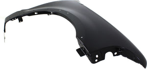 EXPLORER 02-05 FRONT FENDER RH, Primed, (Exc. Sport Model), Steel, w/ Wheel Opening Mldg Holes, w/o Sgl Lgt Hole