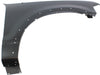 EXPLORER 02-05 FRONT FENDER RH, Primed, (Exc. Sport Model), Steel, w/ Wheel Opening Mldg Holes, w/o Sgl Lgt Hole