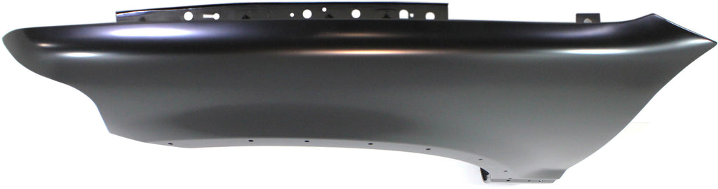 EXPLORER 02-05 FRONT FENDER LH, Primed, (Exc. Sport Model), Steel, w/ Wheel Opening Mldg Holes, w/o Sgl Lgt Hole