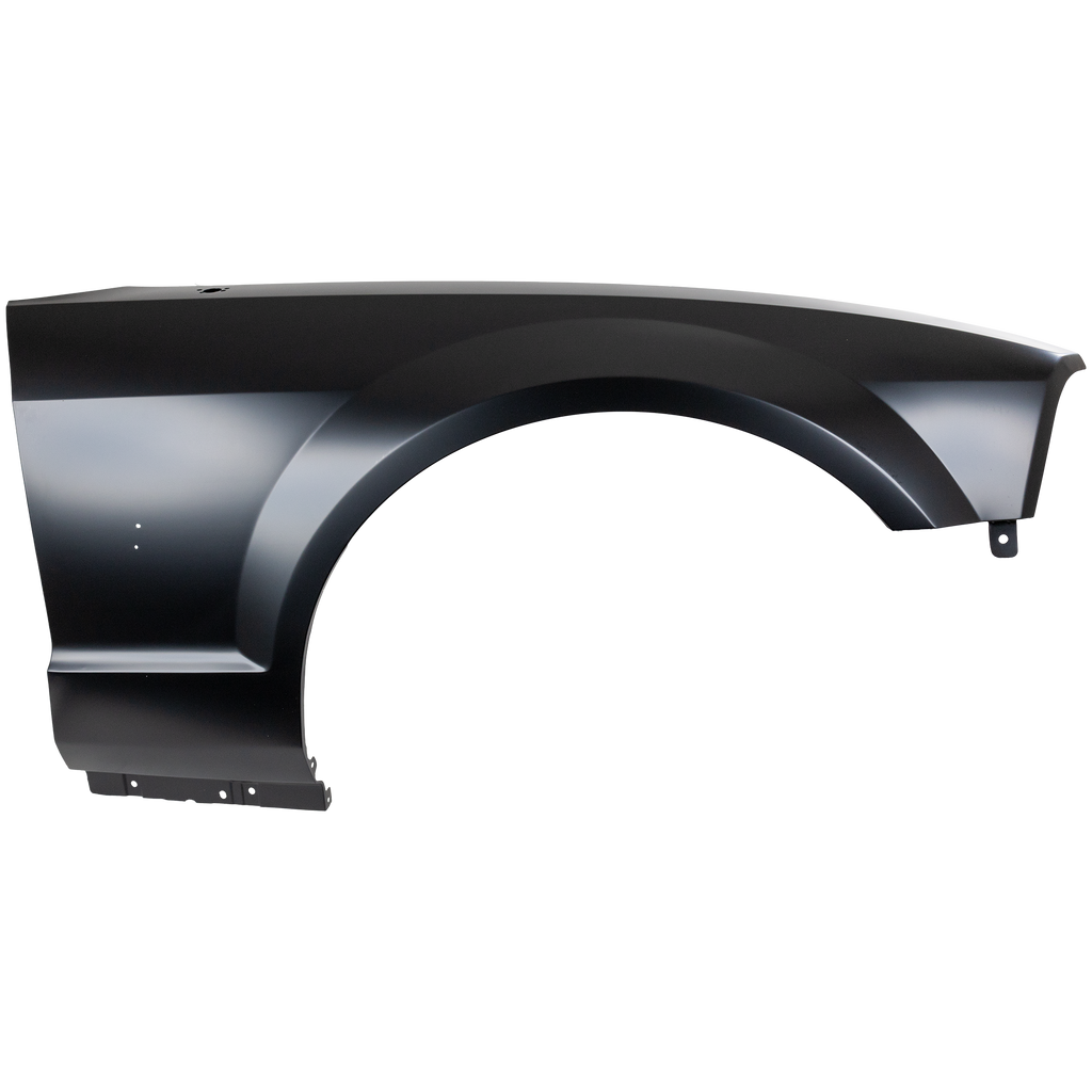 MUSTANG 05-09 FRONT FENDER RH, Primed, w/ Wheel Opening Molding Holes, w/ Antenna Hole, GT Model - CAPA