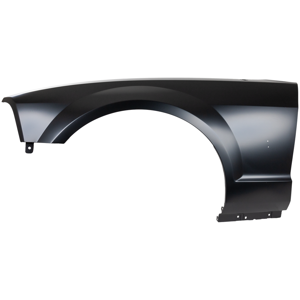 MUSTANG 05-09 FRONT FENDER LH, GT Model, Primed, w/ Wheel Opening Molding Holes - CAPA