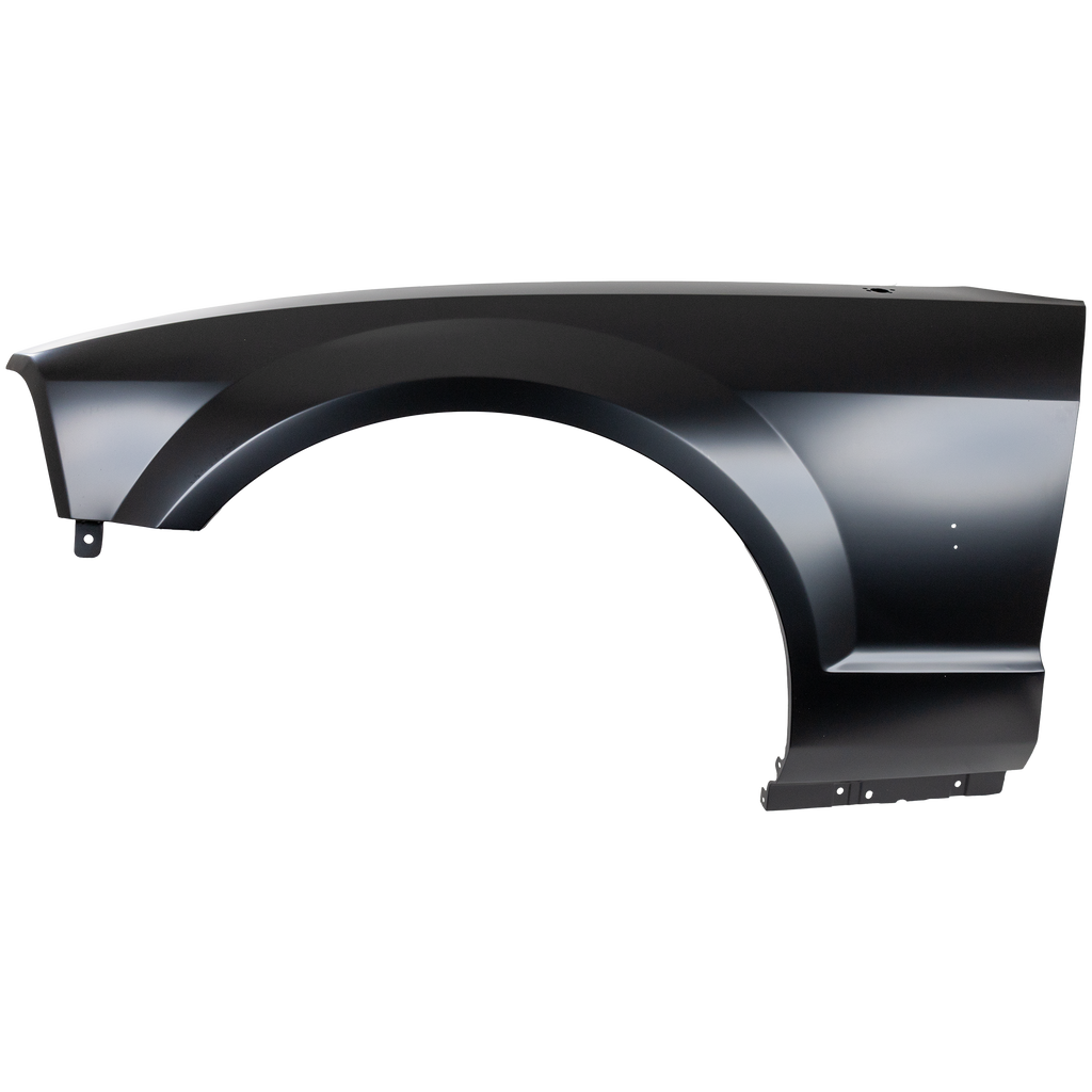 MUSTANG 05-09 FRONT FENDER LH, GT Model, Primed, w/ Wheel Opening Molding Holes - CAPA