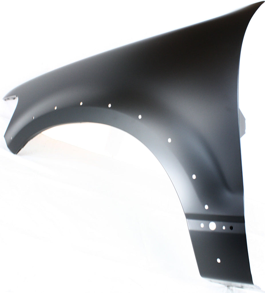 EXPLORER 06-10 FRONT FENDER LH, Primed, (Exc. XLS Model), w/ Wheel Opening Molding Holes - CAPA