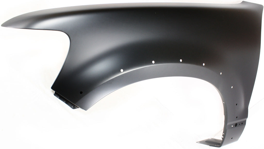 EXPLORER 06-10 FRONT FENDER LH, Primed, (Exc. XLS Model), w/ Wheel Opening Molding Holes - CAPA