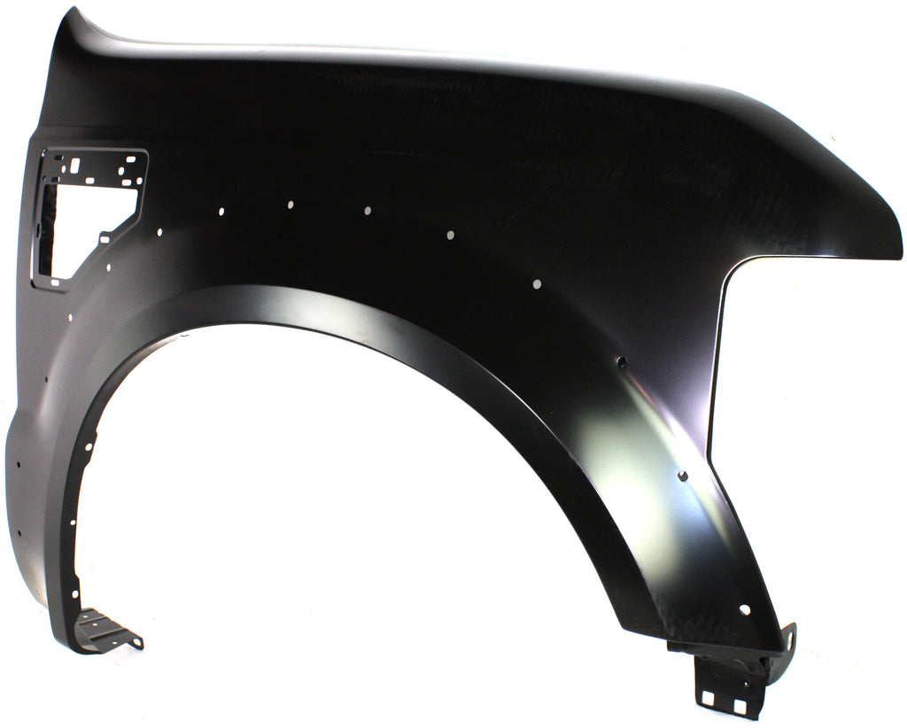 F-450/F-550 SUPER DUTY 08-10 FRONT FENDER RH, Primed, w/ Wheel Opening Molding Holes