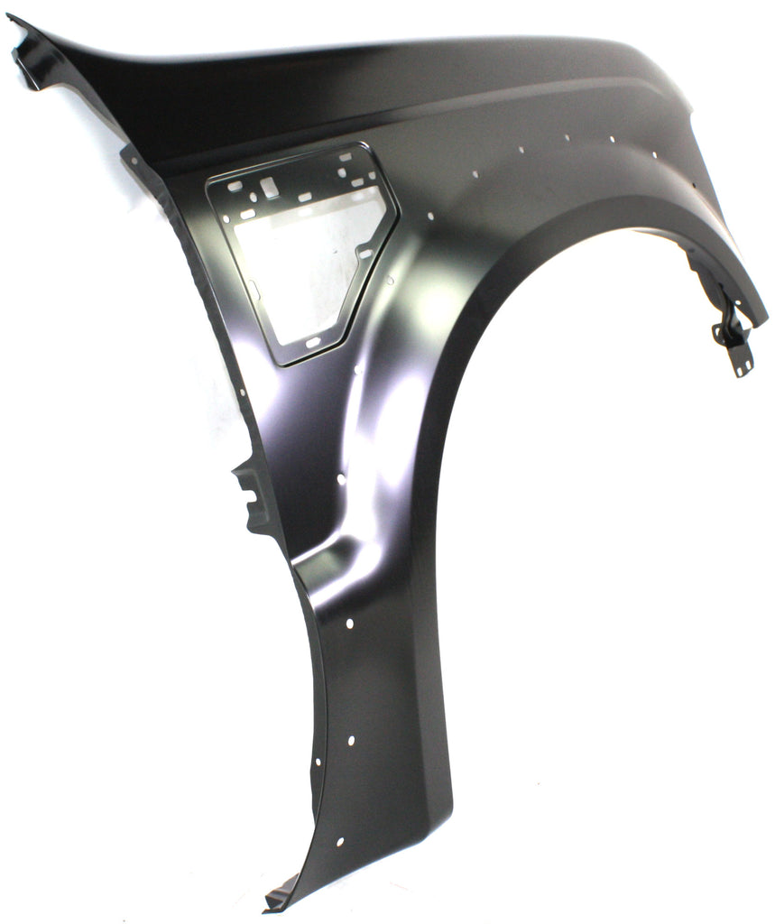 F-450/F-550 SUPER DUTY 08-10 FRONT FENDER RH, Primed, w/ Wheel Opening Molding Holes