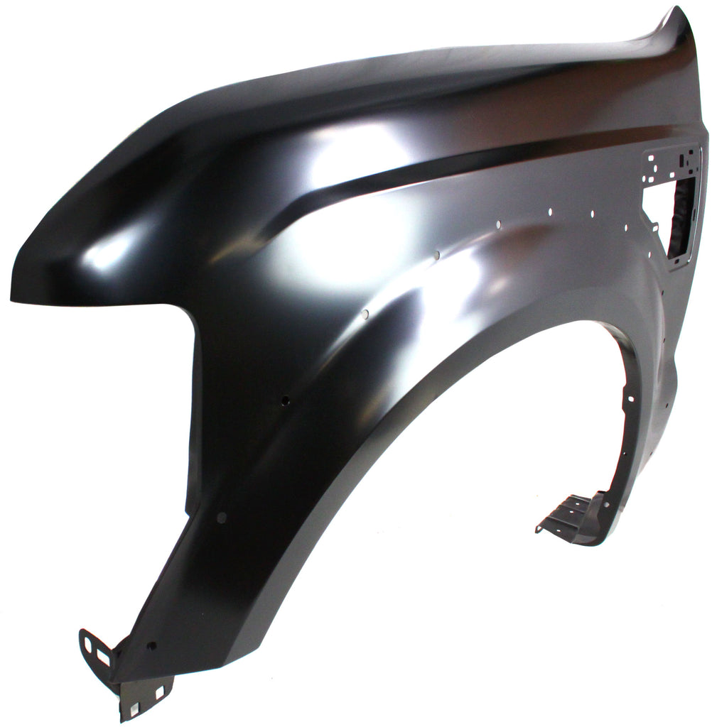 F-450/F-550 SUPER DUTY 08-10 FRONT FENDER LH, Primed, w/ Wheel Opening Molding Holes