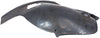 TAURUS/SABLE 96-99 FRONT FENDER LINER RH, Rear Section