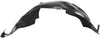 EXPEDITION 03-06 FRONT FENDER LINER LH, Plastic, Vacuum Form