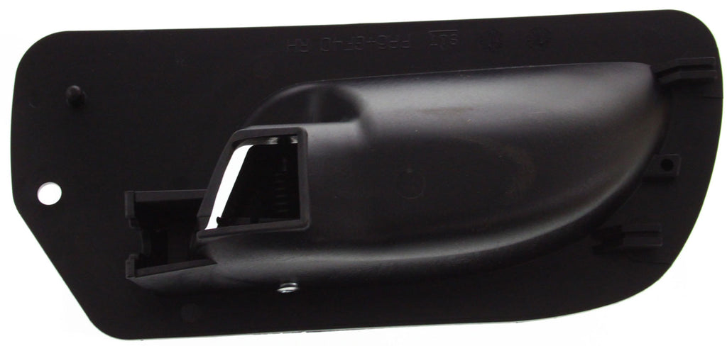 RANGER 93-11 / MAZDA PICKUP 94-10 FRONT INTERIOR DOOR HANDLE RH, Textured Black, Plastic