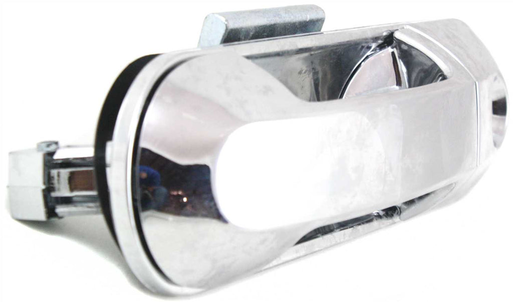 EXPLORER/MOUNTAINEER 02-10 FRONT EXTERIOR DOOR HANDLE LH, All Chrome, w/ Keyhole