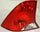 FOCUS 03-04 TAIL LAMP LH, Lens and Housing, Black Interior, 4-Door, Sedan
