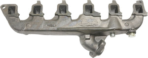 ECONOLINE 81-86 EXHAUST MANIFOLD, Cast iron construction; With wrap around heat shield