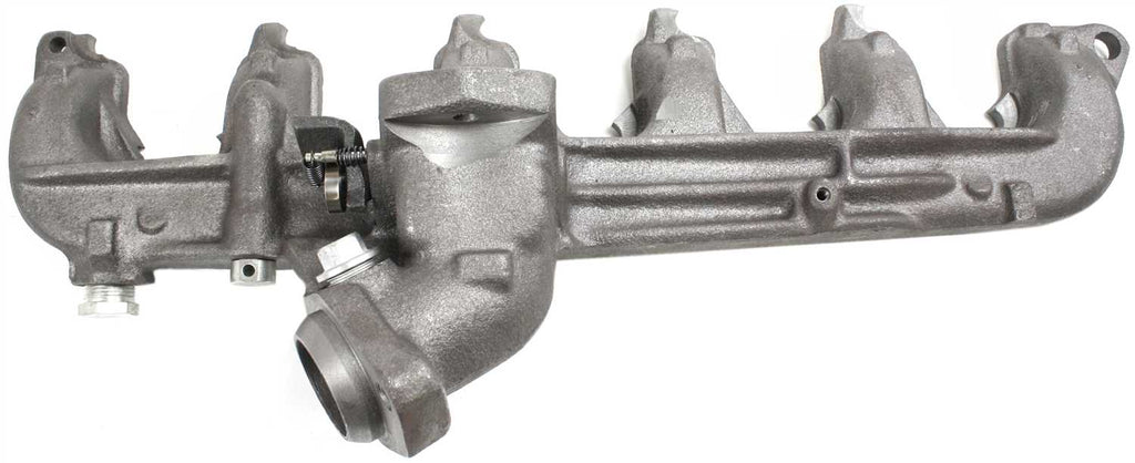 ECONOLINE 81-86 EXHAUST MANIFOLD, Cast iron construction; With wrap around heat shield