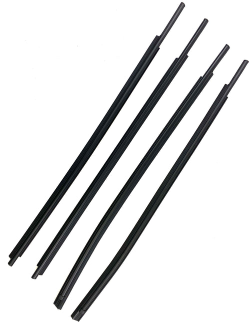 Outer Belt Weatherstrip 4 pc Kit- Front & Rear