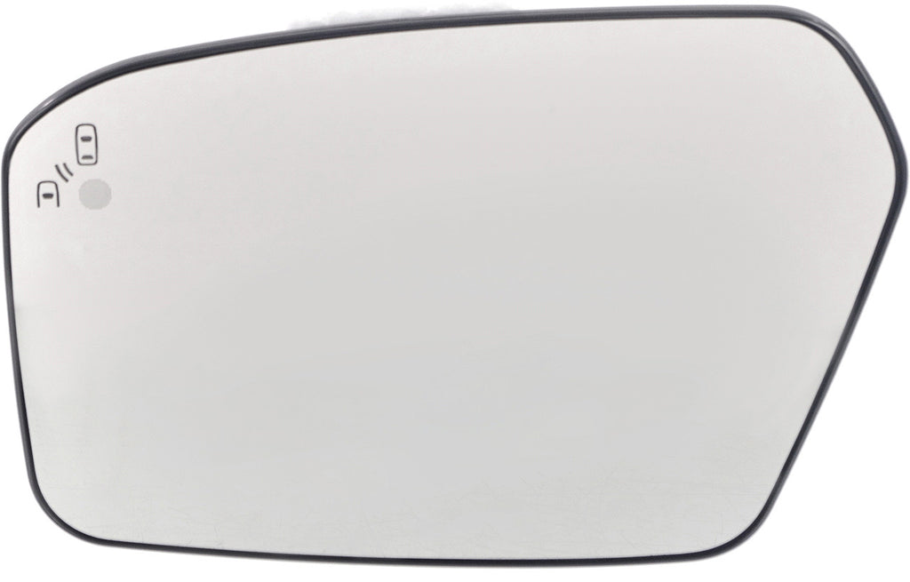 FUSION 10-12 MIRROR GLASS LH, Heated, w/o Turn Signal and Backing Plate, w/ BLIS