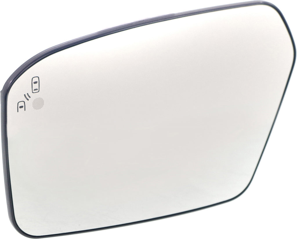 FUSION 10-12 MIRROR GLASS LH, Heated, w/o Turn Signal and Backing Plate, w/ BLIS