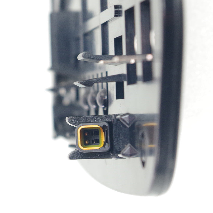 FUSION 10-12 MIRROR GLASS LH, Heated, w/o Turn Signal and Backing Plate, w/ BLIS