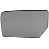 EXPEDITION/NAVIGATOR 11-11 MIRROR GLASS LH, Non-Towing, Heated, w/o Auto-Dimming & BSD