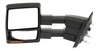F-150 09-14 TOWING MIRROR LH, Power, Manual Folding, Heated, Textured, w/ Memory, Puddle Light, and Signal Light