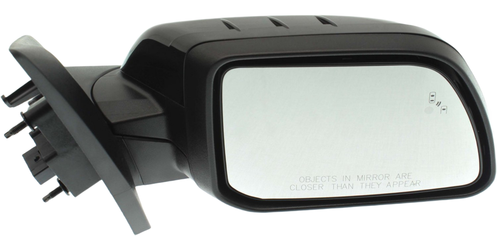 EDGE 11-14 MIRROR RH, Power, Manual Folding, Heated, Paintable, w/ BSD in Glass and In-housing Signal Light, w/o Auto Dimming and Memory