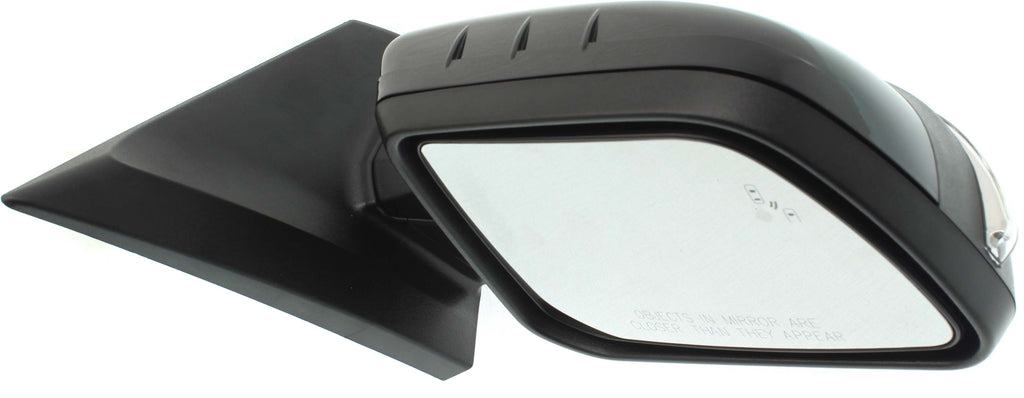EDGE 11-14 MIRROR RH, Power, Manual Folding, Heated, Paintable, w/ BSD in Glass and In-housing Signal Light, w/o Auto Dimming and Memory