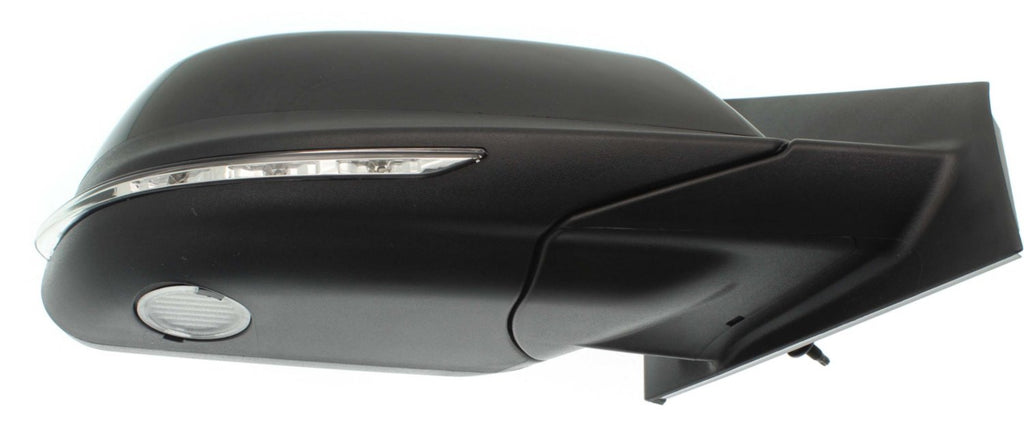 EDGE 11-14 MIRROR RH, Power, Manual Folding, Heated, Paintable, w/ BSD in Glass and In-housing Signal Light, w/o Auto Dimming and Memory