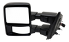 F-150 13-14 TOWING MIRROR LH, Power, Power Folding, Heated, Textured, w/ Memory and Signal Light, (Exc. SVT Raptor Model)