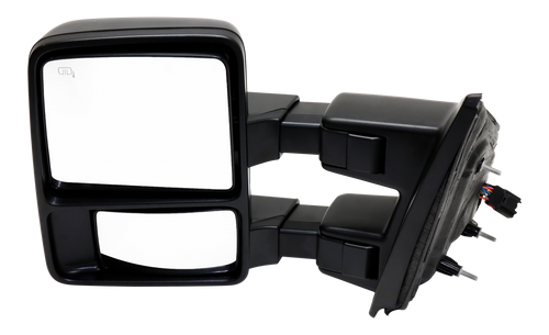 F-150 13-14 TOWING MIRROR LH, Power, Power Folding, Heated, Textured, w/ Memory and Signal Light, (Exc. SVT Raptor Model)