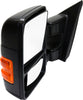 F-150 13-14 TOWING MIRROR LH, Power, Power Folding, Heated, Textured, w/ Memory and Signal Light, (Exc. SVT Raptor Model)